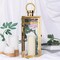 GOLD 17" tall Metal Lantern Candle Holder Party Wedding Events